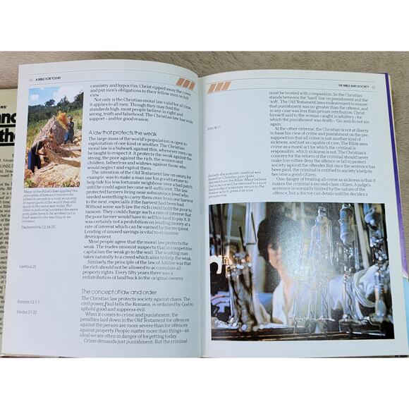 Book Handbook To The Bible Eerdmans Full Color Guide Year 1987 Michigan - Picture 7 of 16